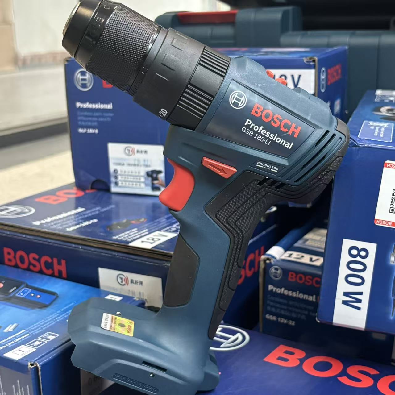 Bosch Drill Gsb 18V - بوش GSB 185-LI مثقاب تأثيري لاسلكي