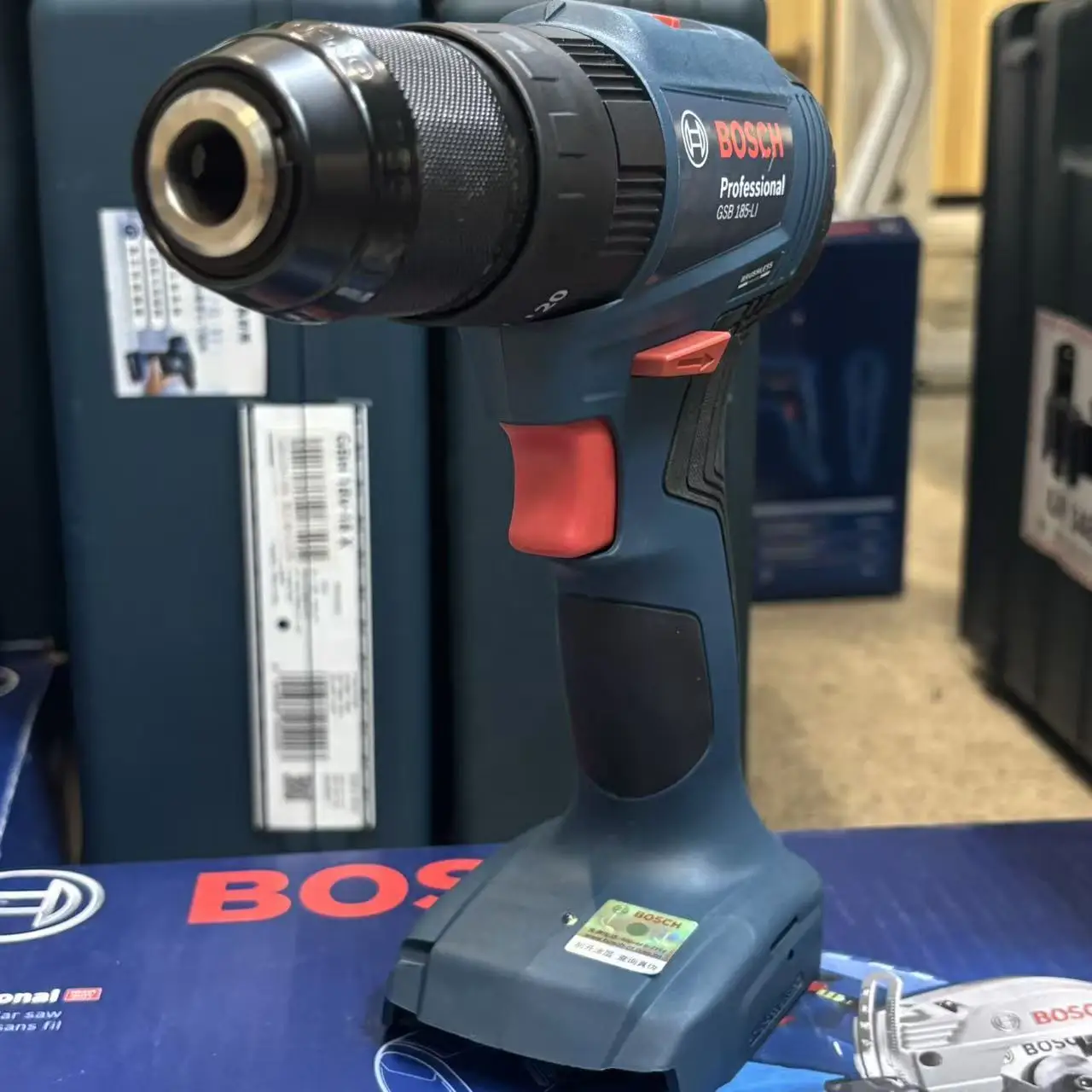 Bosch Drill Gsb 18V - بوش GSB 185-LI مثقاب تأثيري لاسلكي