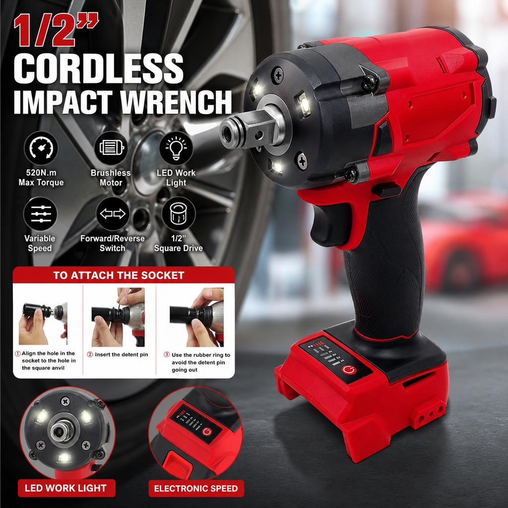 مفتاح ربط عالي العزم M18 Fuel  - مراجعة Milwaukee Drill M18 Fuel وسعره