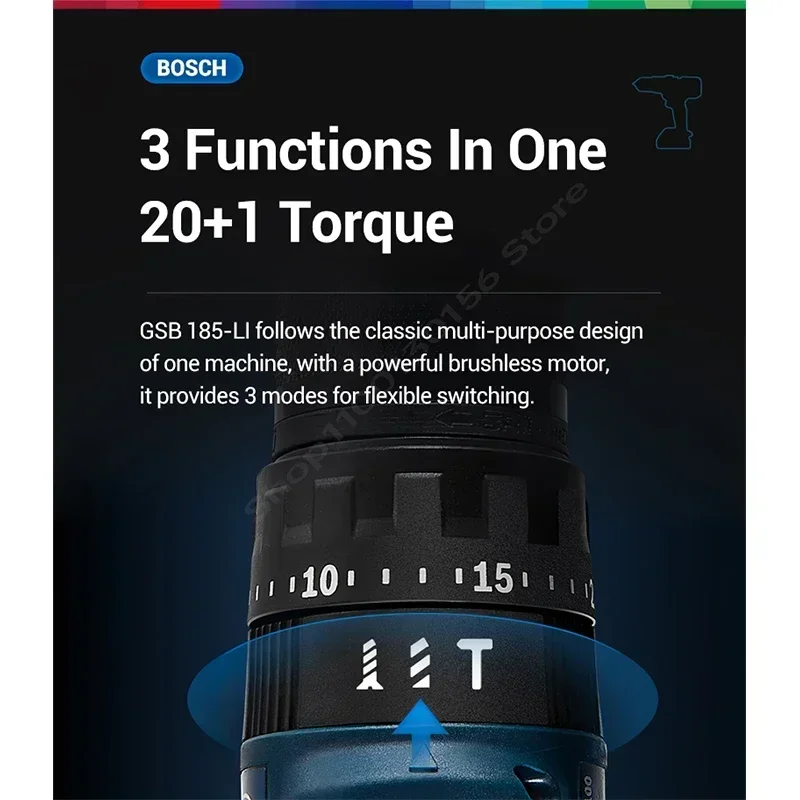 بوش GSB 185-LI مثقاب تأثيري لا - مراجعة Bosch Drill Gsb 18V وسعره