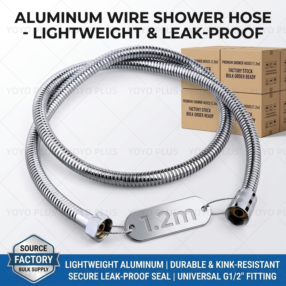 خرطوم دش مجدول من الألومنيوم ب - مراجعة Flexible Hose Braided وسعره